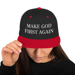 God 1st Snapback Hat